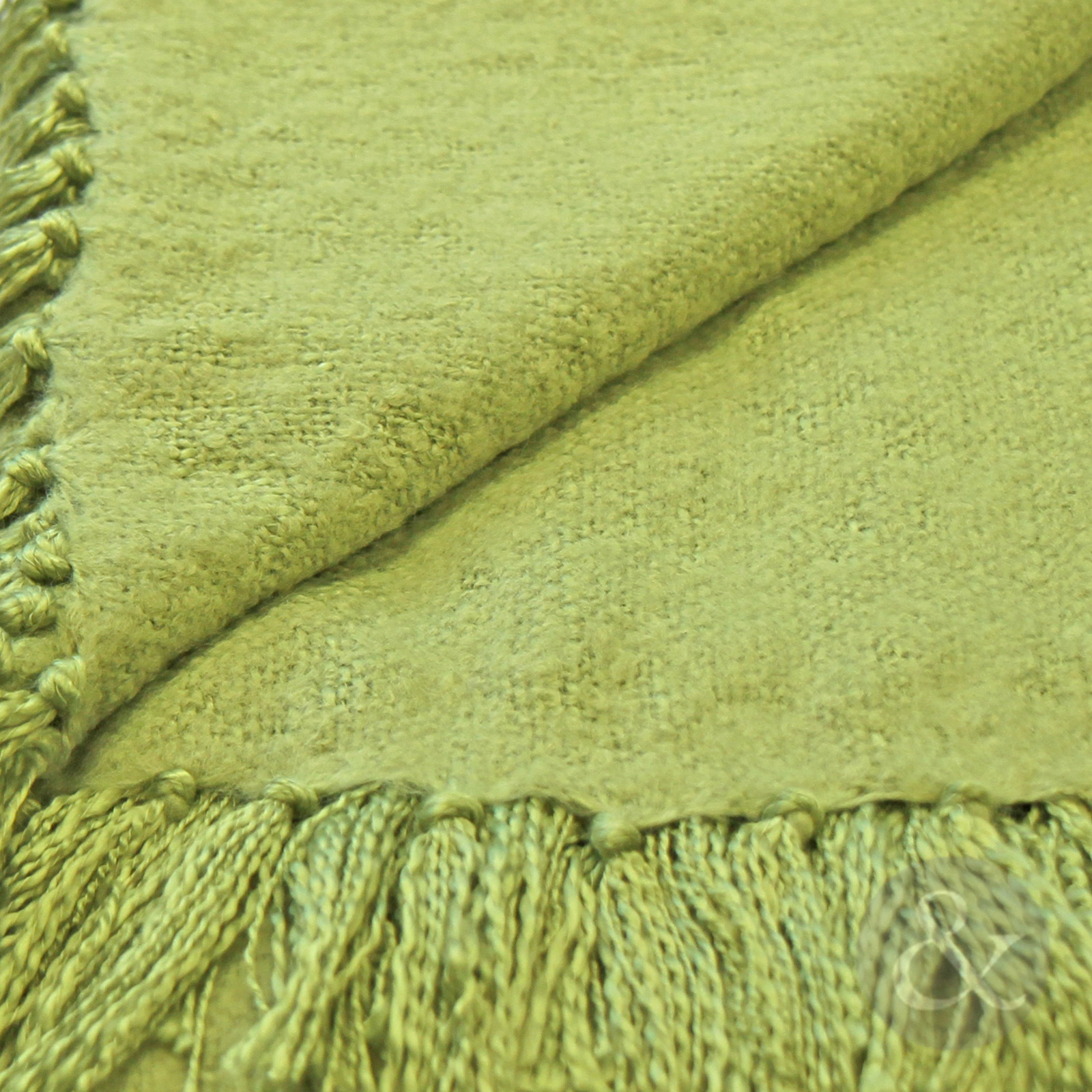 Plain Woven Fringe Throw Soft Acrylic Bed Blanket Sofa Throw Over 127