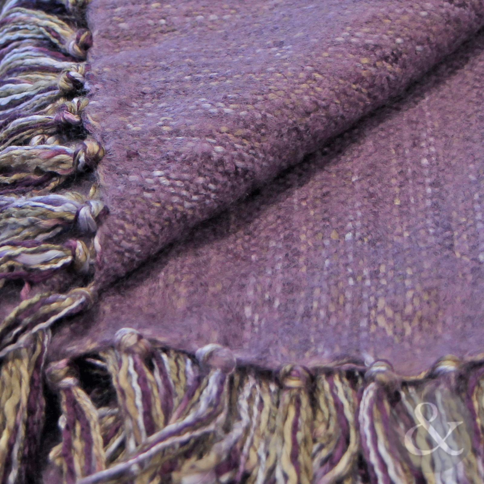 Plain Woven Fringe Throw Soft Acrylic Bed Blanket Sofa Throw Over 127