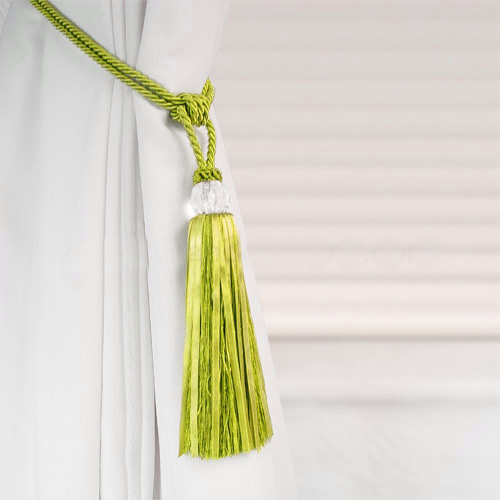 Crystal Beaded Tiebacks Tassel Curtain Tie Backs / Tieback eBay