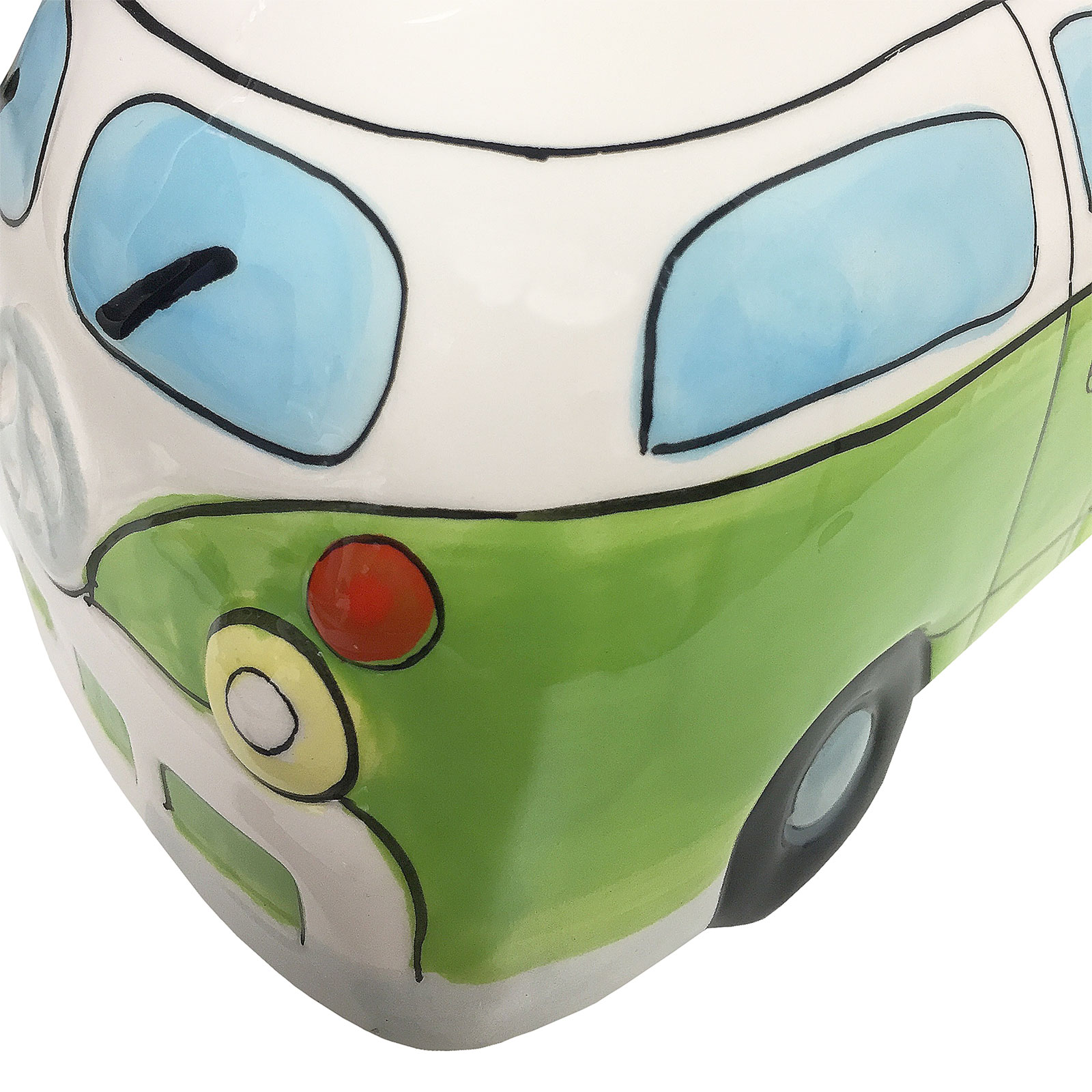 Hand Painted Kids VW Campervan Ceramic Money Box Novelty Gift Idea eBay