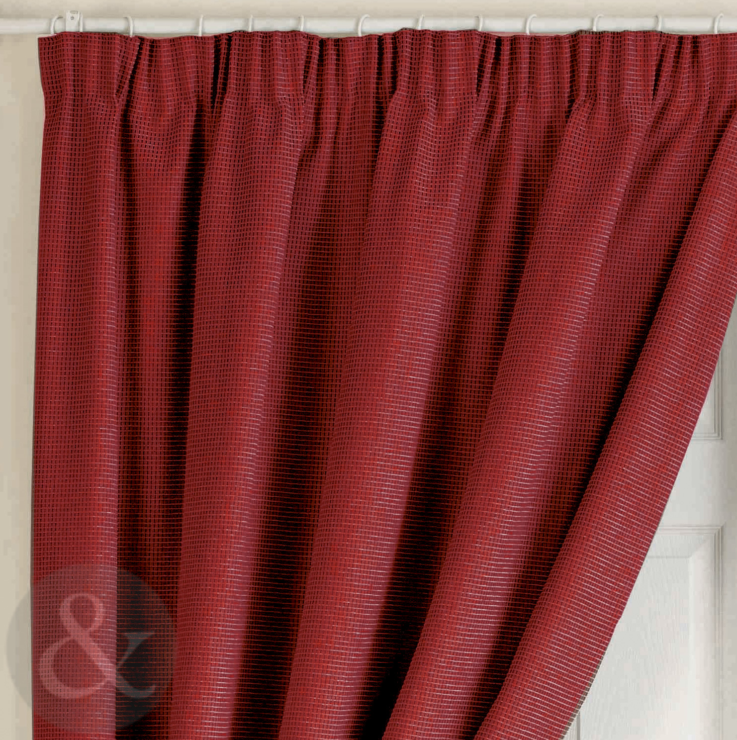 Thick Heavy Door Curtains Ready Made Thermal Lined 66 X 84 Door