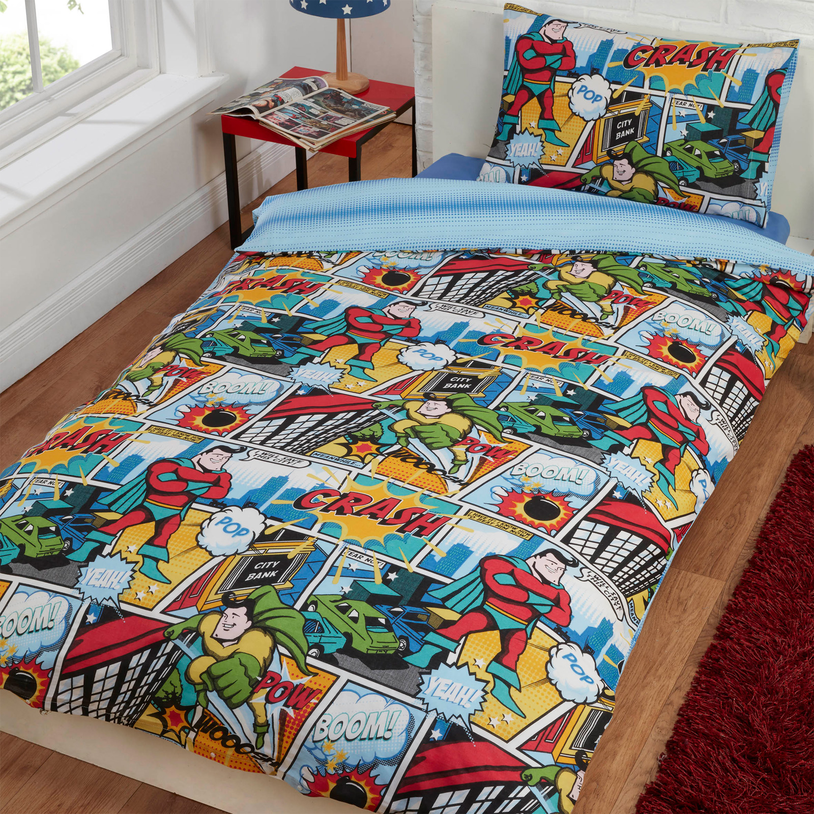 Quirky & Fun Kids Bedding Duvet Cover with Playful Colourful Pattern eBay