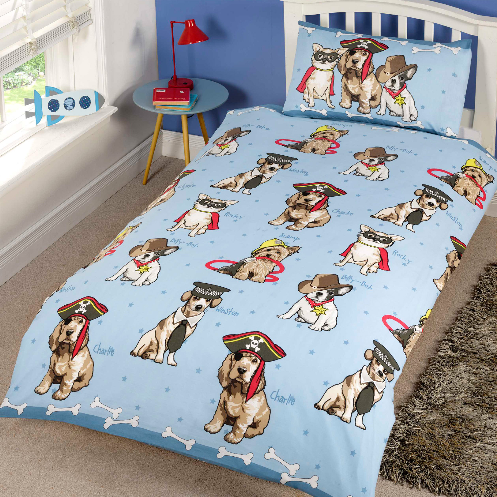 Quirky & Fun Kids Bedding Duvet Cover with Playful Colourful Pattern eBay