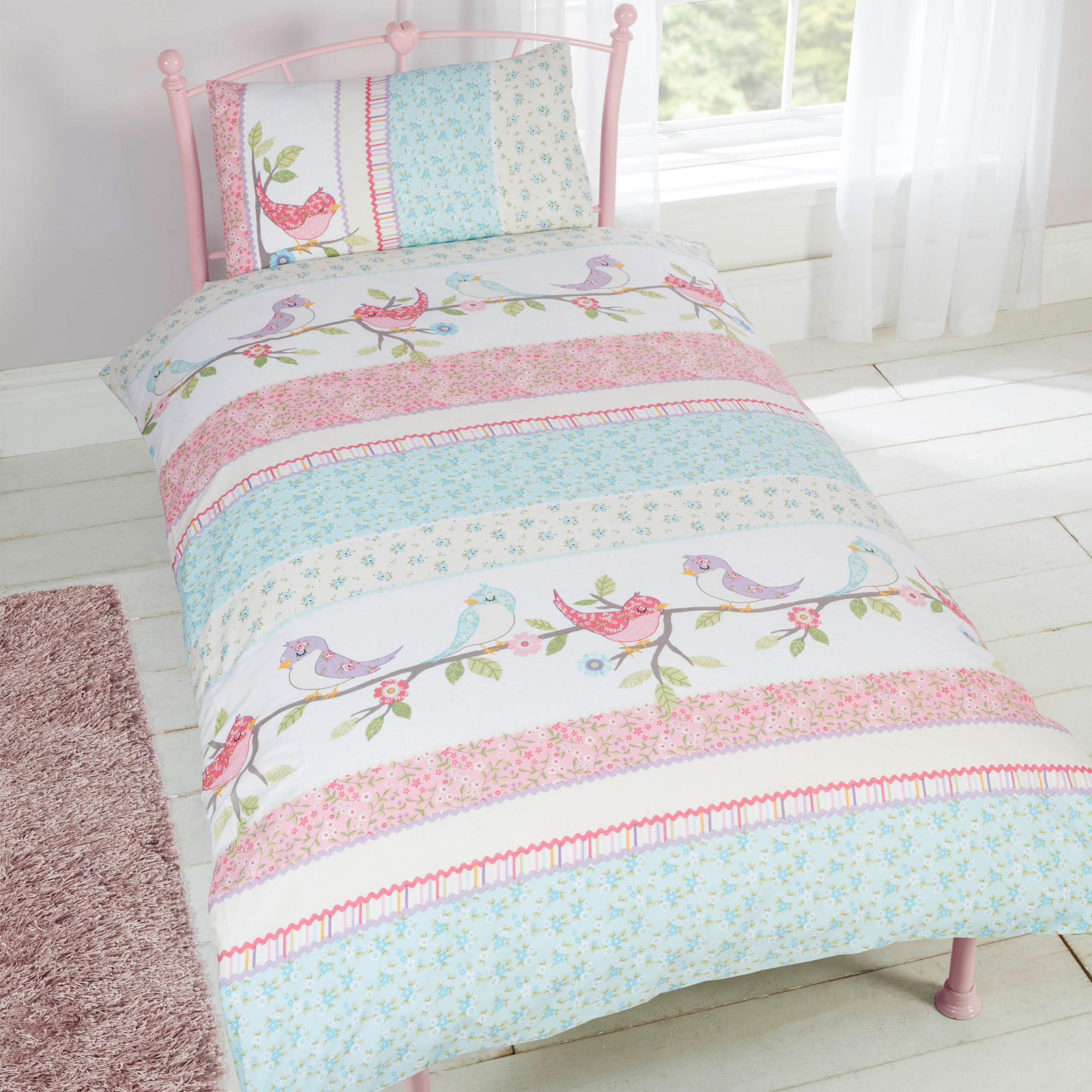 Quirky & Fun Kids Bedding Duvet Cover with Playful Colourful Pattern eBay