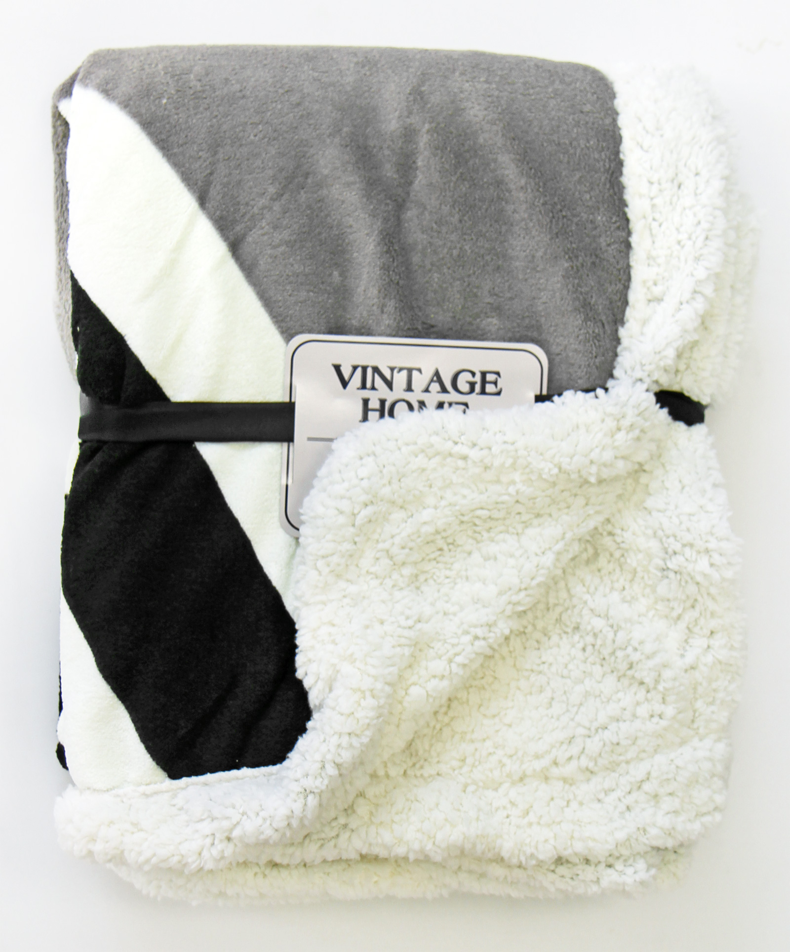 Super Soft Vintage Fleece Throw Single Size 130x160 cm Sofa / Bed