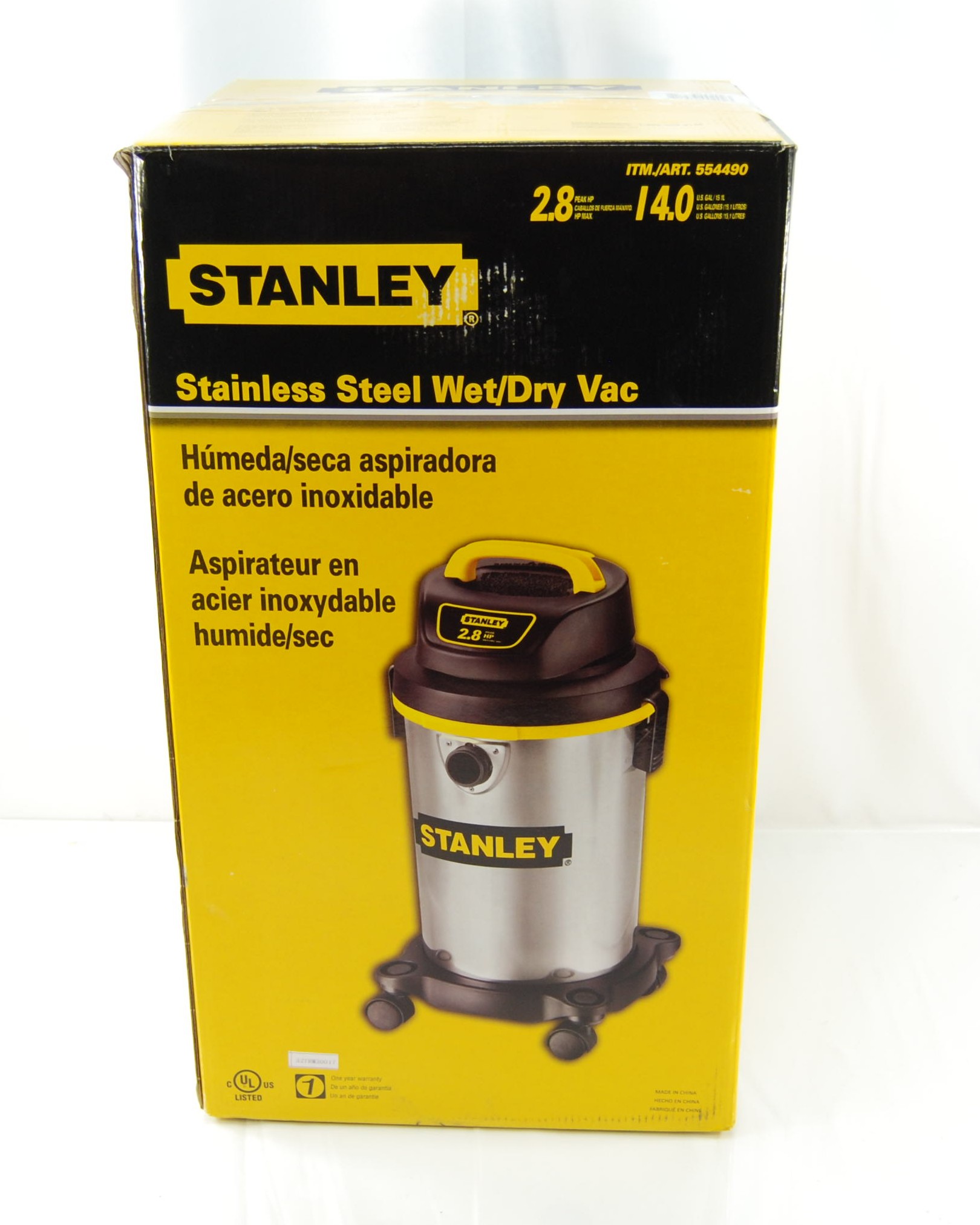 Stanley 4 Gallon Wet/Dry Vac eBay