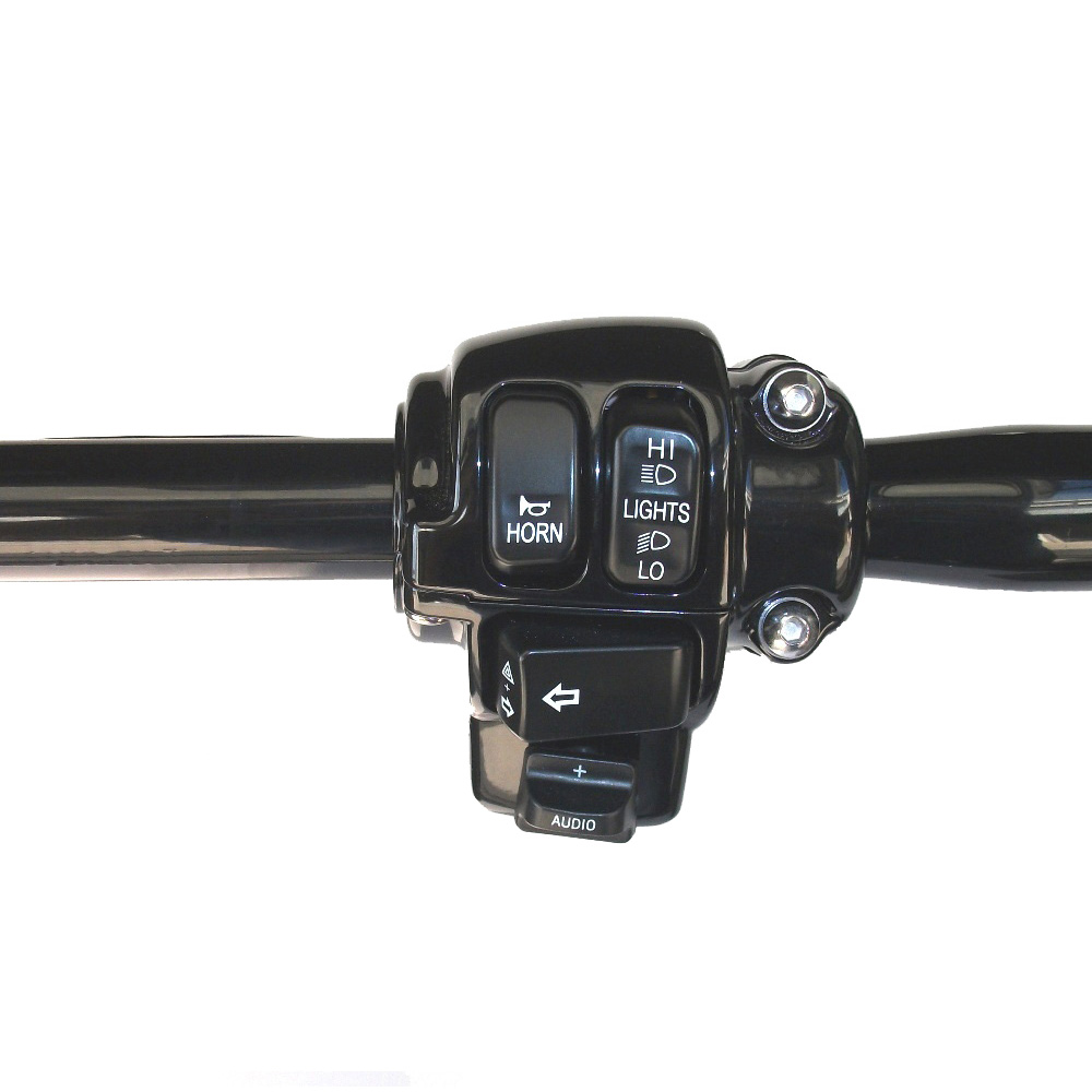 Paul Yaffe BBlack 10" Monkey Bar Handlebar Kit 2007 Harley Road King No