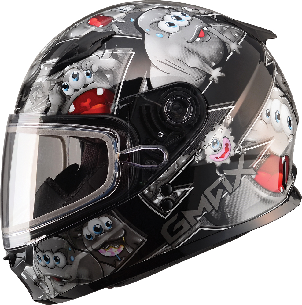 GMAX YOUTH 2016 GM49Y Snow Snowmobile Attack Helmet Size YSYL eBay