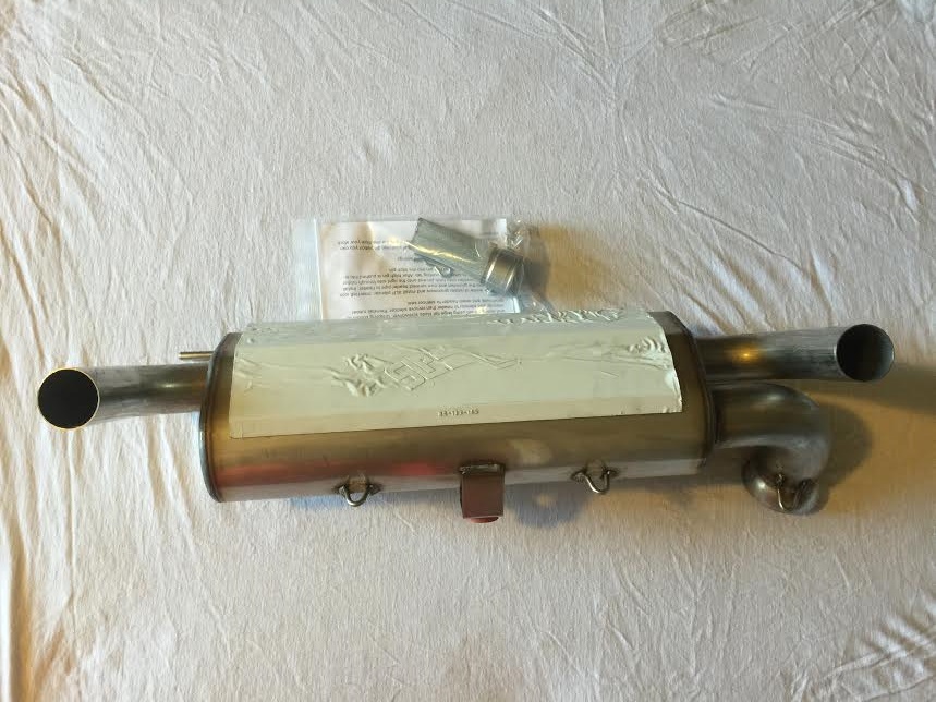 SLP Performance Exhaust Slip On Muffler for Polaris RZR 900 XP 2012