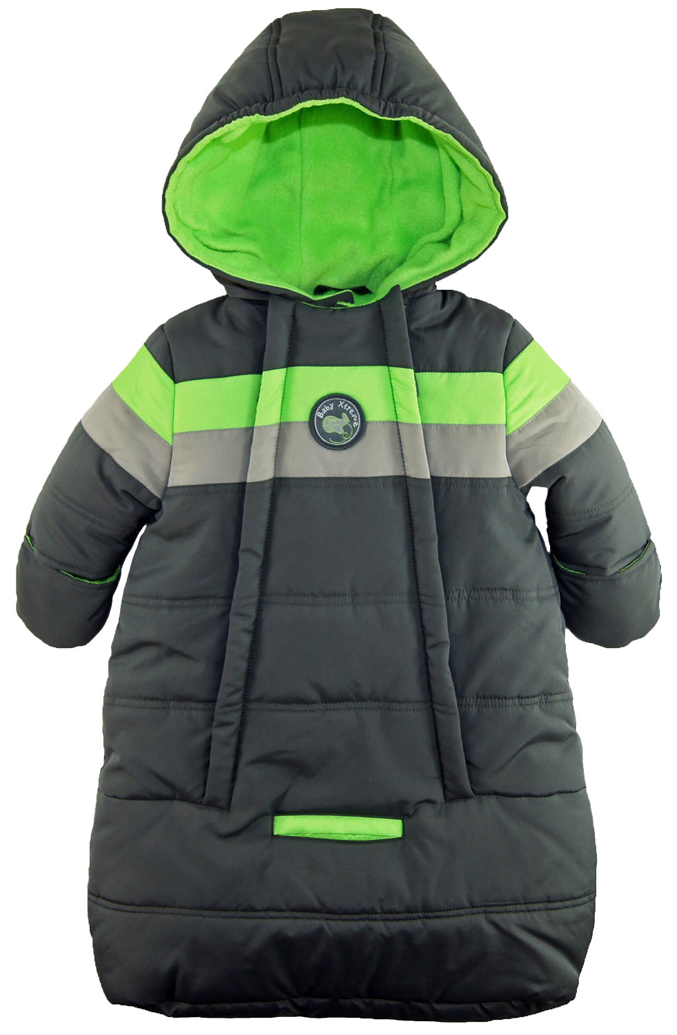 iXtreme Baby Boys Snowsuit Colorblock Stripes Puffer Carbag Bunting eBay