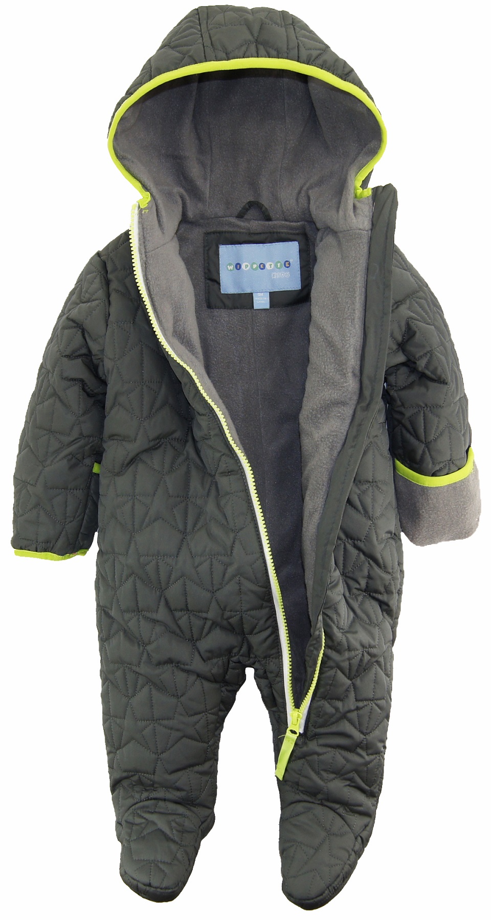 Wippette Baby Boys Footed Quilted Puffer Winter Snowsuit Pram Bunting