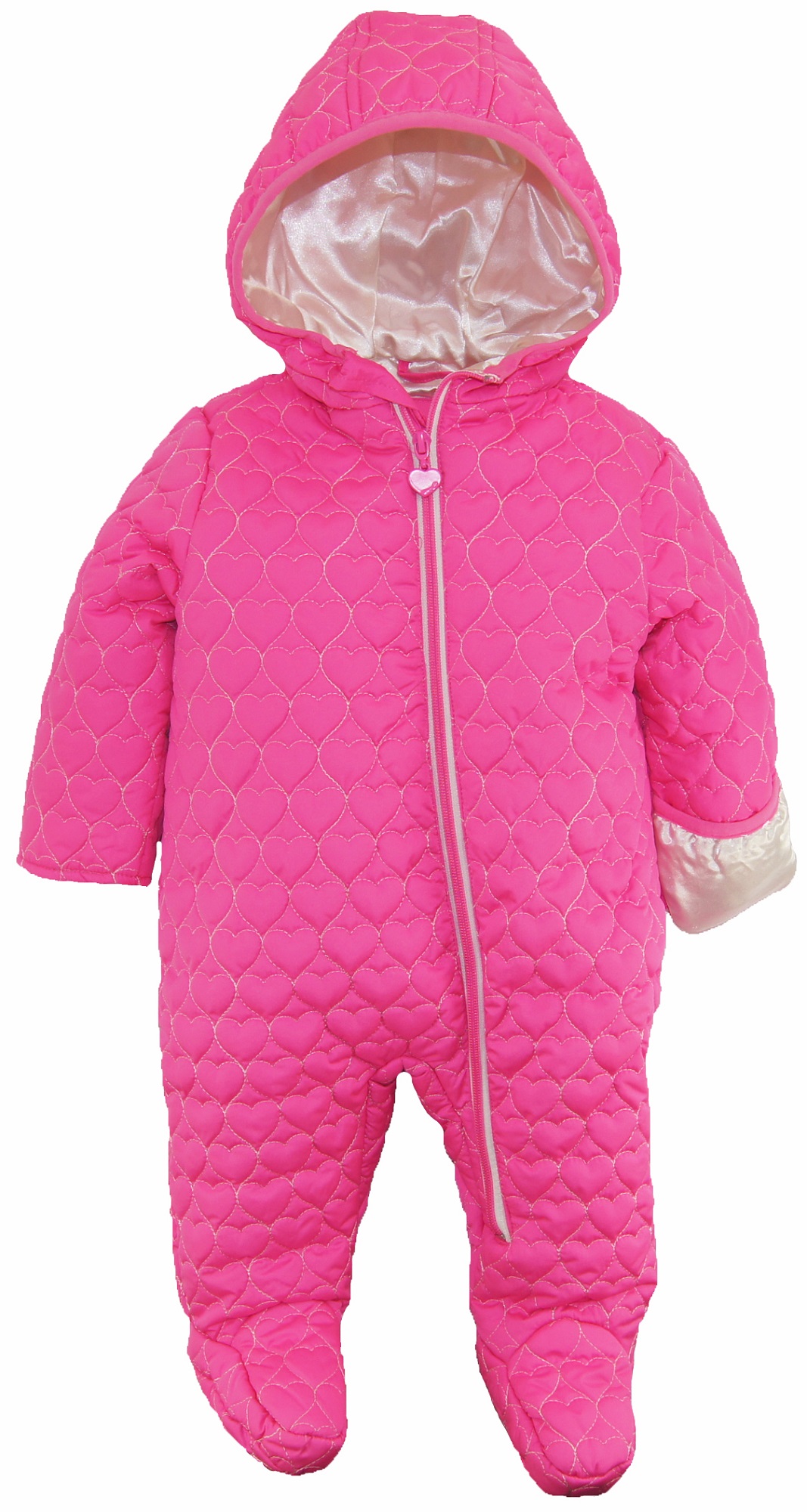 Wippette Baby Girls' Snowsuit - Waterproof Insulated Fleece Lined Pram Snowmobile Ski Suit Coveralls 18m 6x 3
