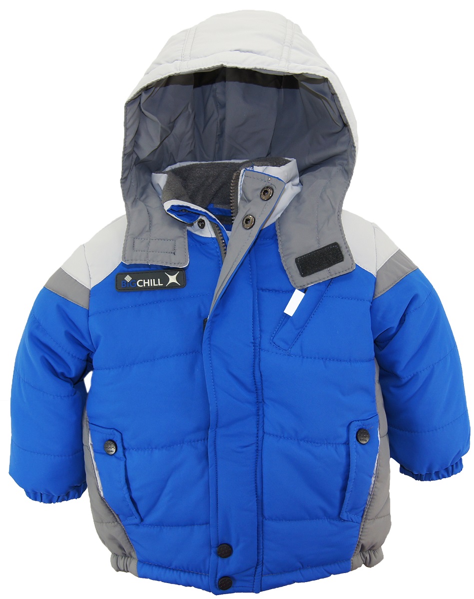 Big Chill Toddler Boys' Expedition Puffer Jacket Winter Coat with Hood
