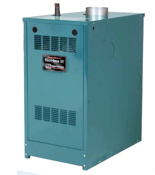 Burnham 206PCLTEI2 LP Gas Fired Hot Water Boiler w/ Taco 007 Pump 84