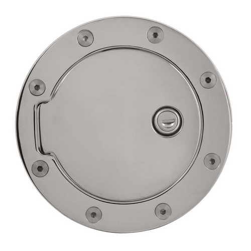 9401 Dodge Ram 1500 2500 Replacement Chrome Billet Fuel Gas Tank Door