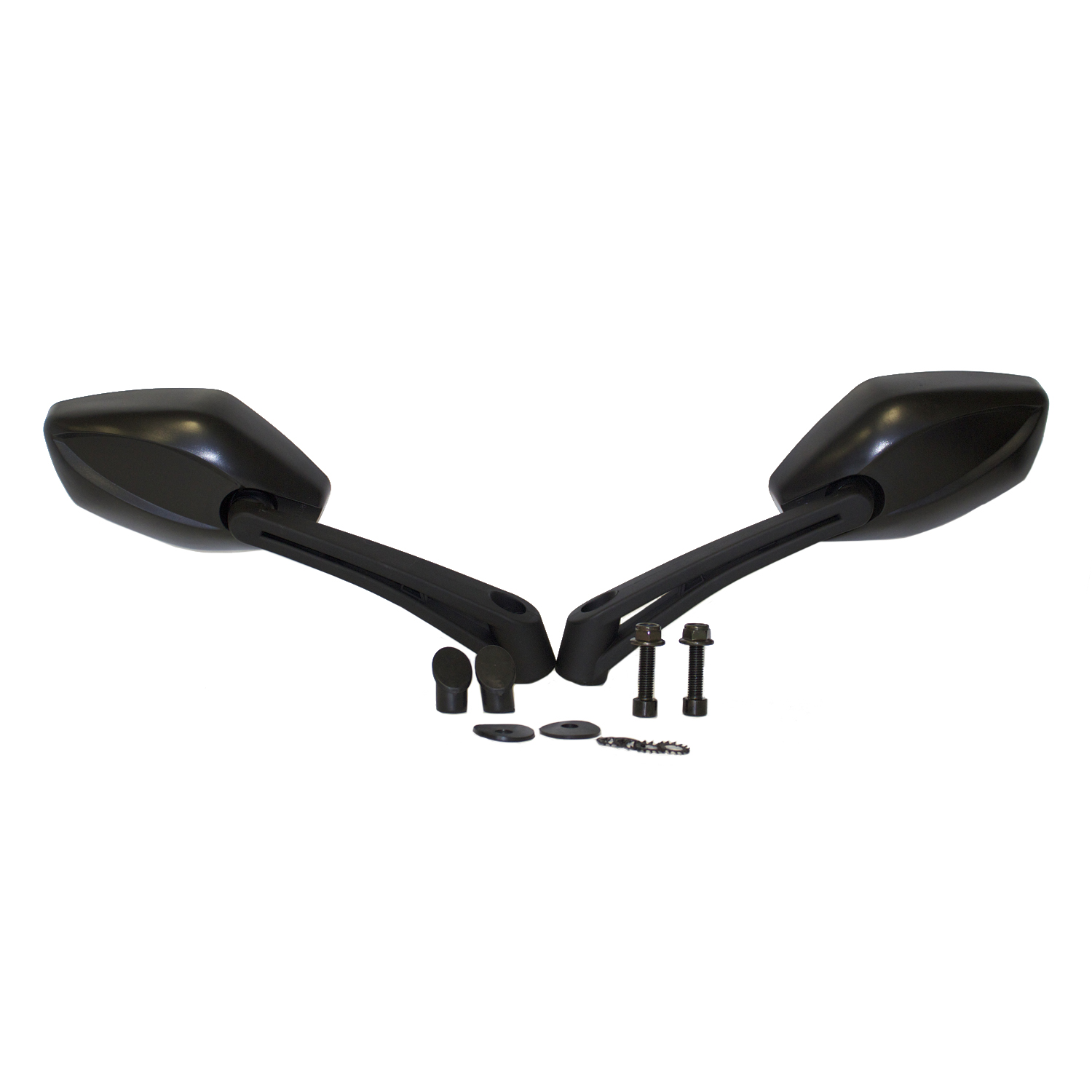 Kimpex 479000 ATV Windshield Mirrors Gen II Polaris Honda Kawasaki Suzuki Yamaha eBay