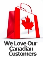 We Love Our Canadian Customers