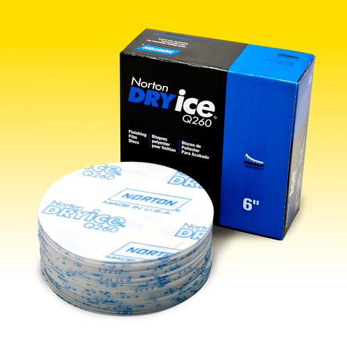 Norton Dry Ice P1500 6" Hook & Loop Sanding Discs 50pk eBay