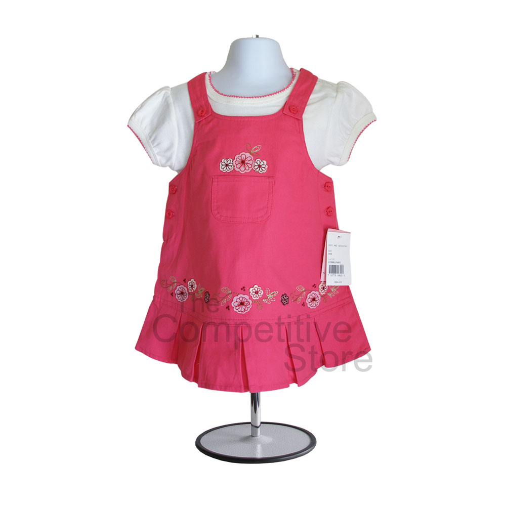 Infant + Toddler + Child Mannequin Form W/ Metal Base Children Clothing