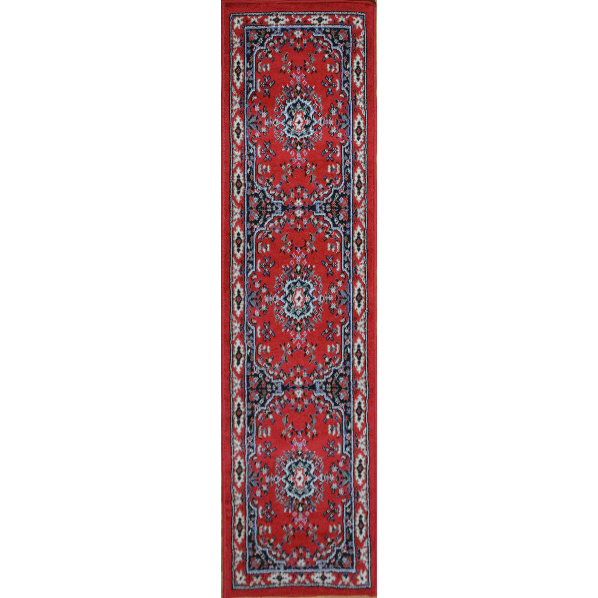 Traditional Oriental Medallion Rug 2x7 Persian Style Runner Actual 1