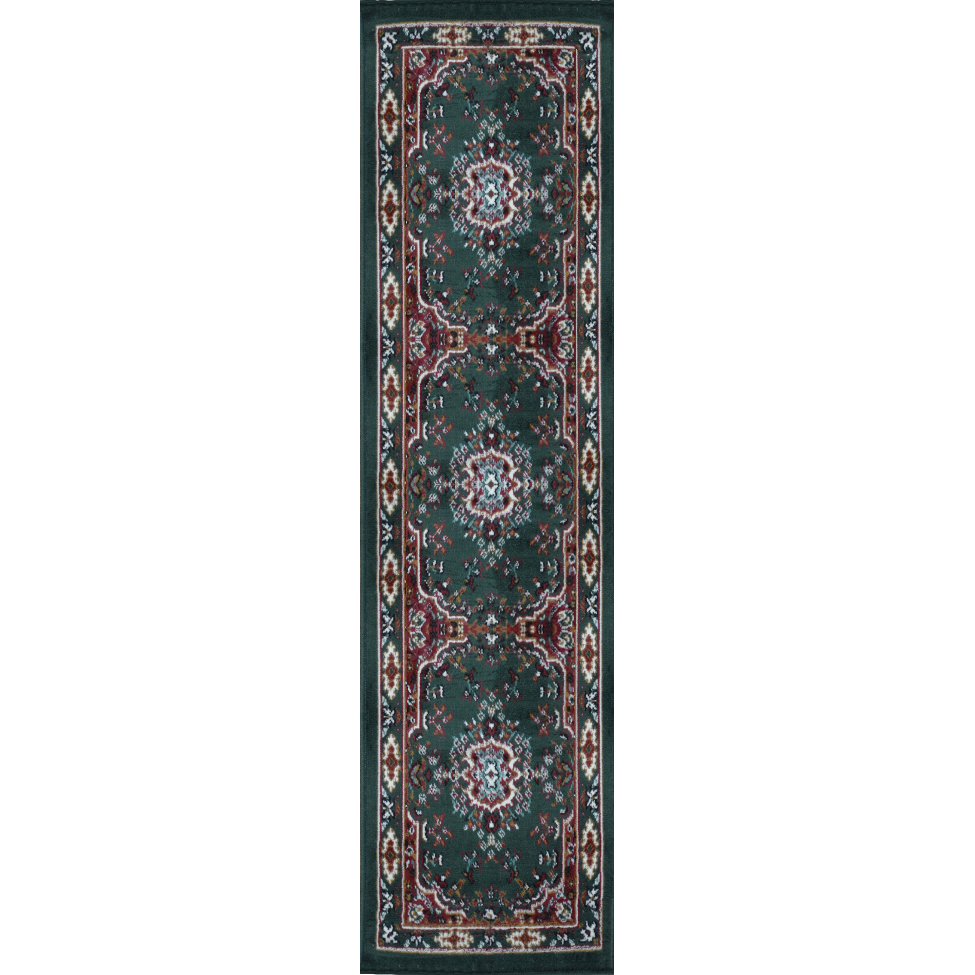 Traditional Oriental Medallion Rug 2x7 Persian Style Runner Actual 1'10"x7'3" eBay
