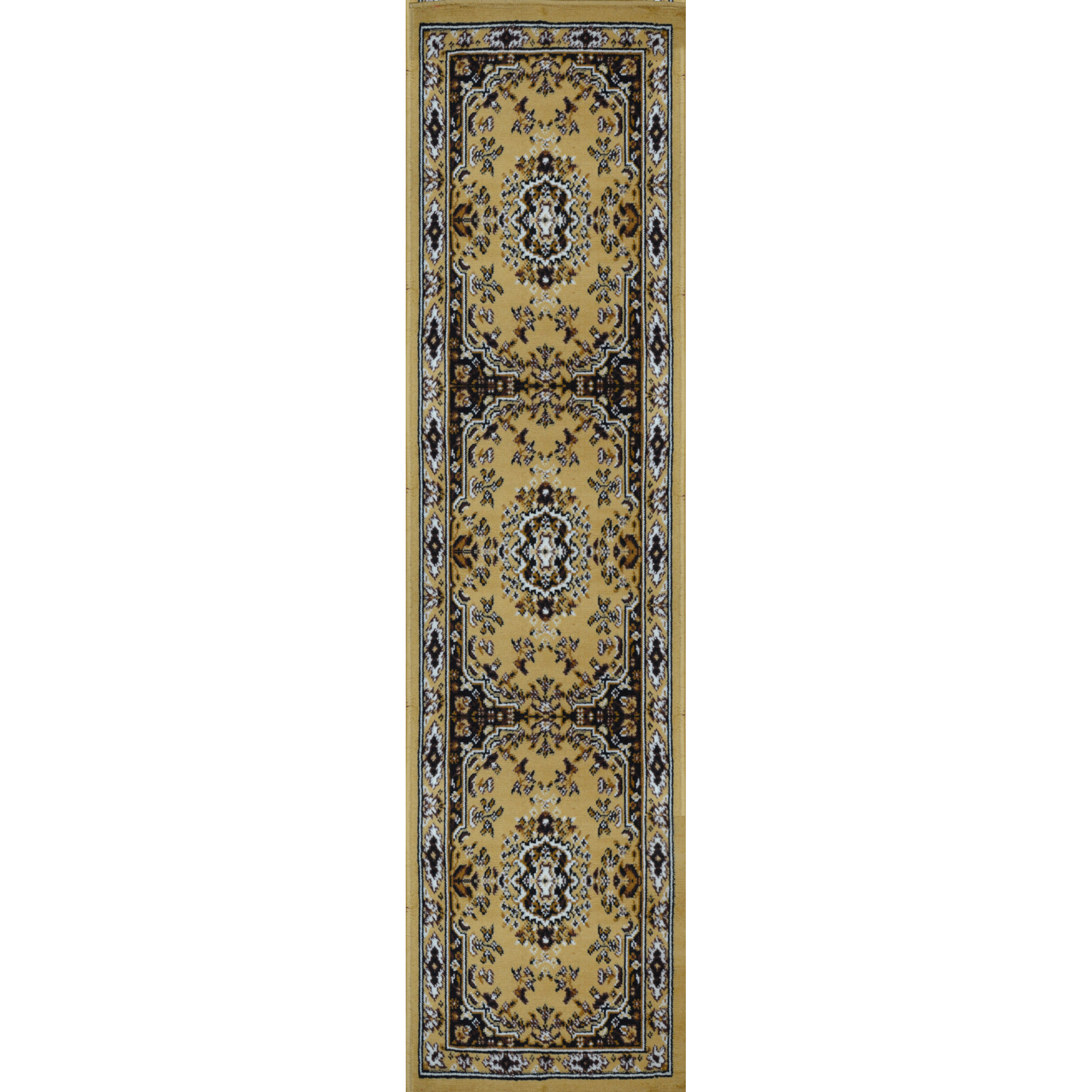 Traditional Oriental Medallion Rug 2x7 Persian Style Runner Actual 1