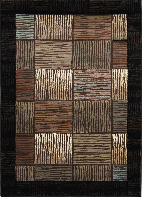 Modern Casual Earth Tone 5x7 Area Rug Contemporary Carpet Actual 5 039