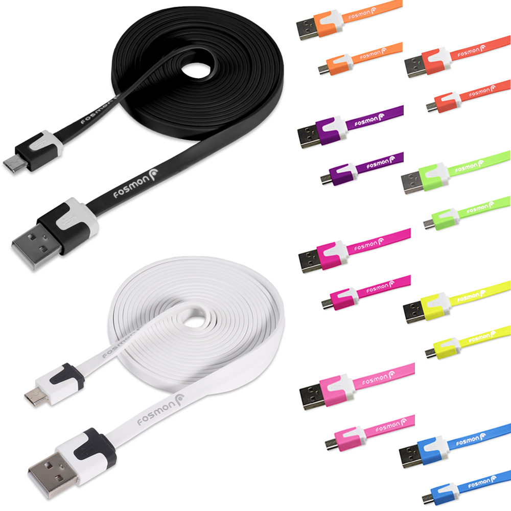 2x 10FT Micro USB Controller Charging Cable for Sony Playstation 4 PS4