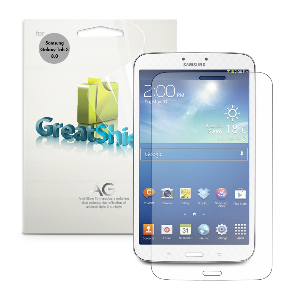 3X GreatShield AntiGlare Matte Screen Protector For Samsung Galaxy Tab