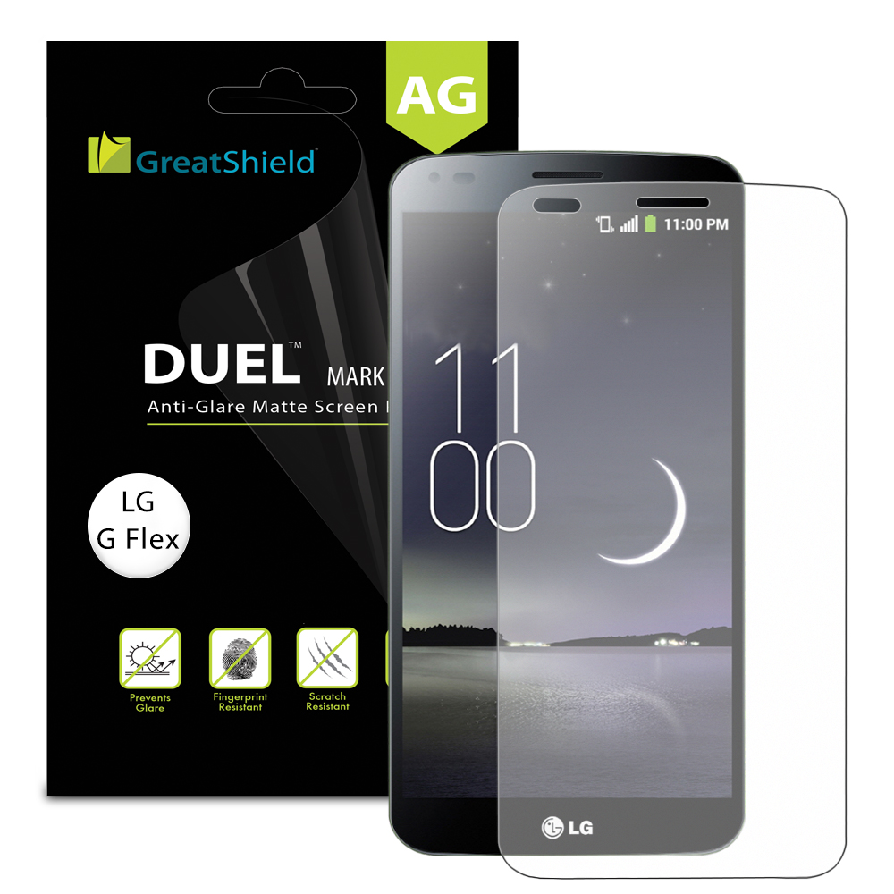 GreatShield 3x Anti Glare Matte Screen Protector Guard Shield Film For LG G Flex