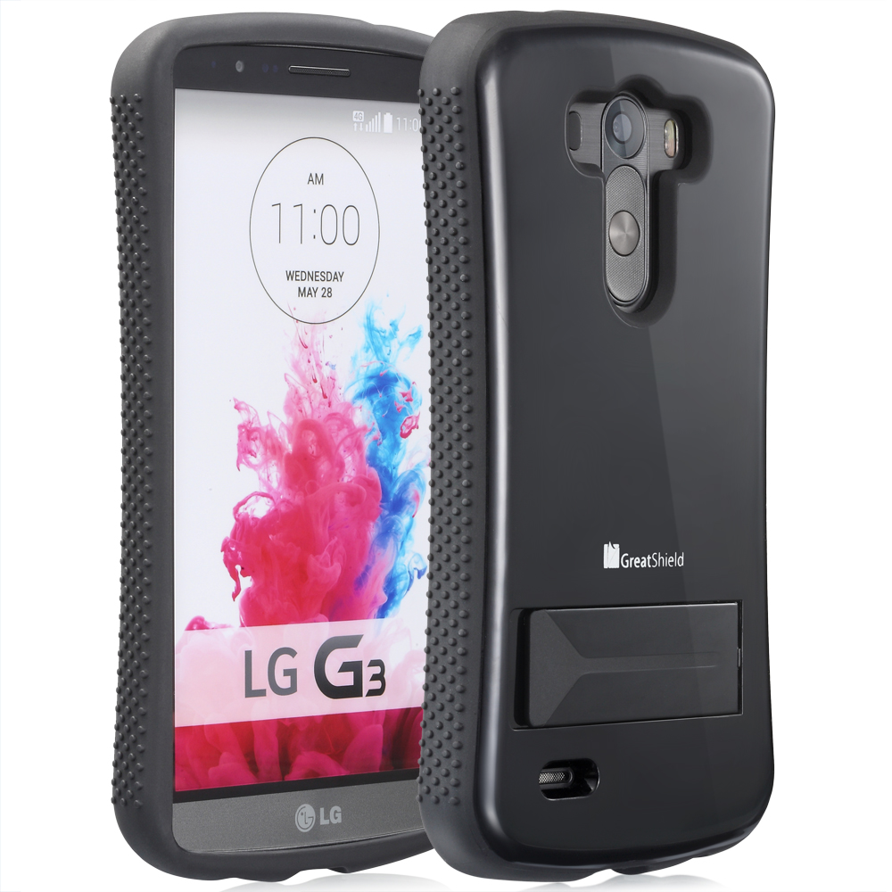 rugged hybrid soft cover skin w stand for lg g3 rugged hybrid soft cover skin w stand for lg g3