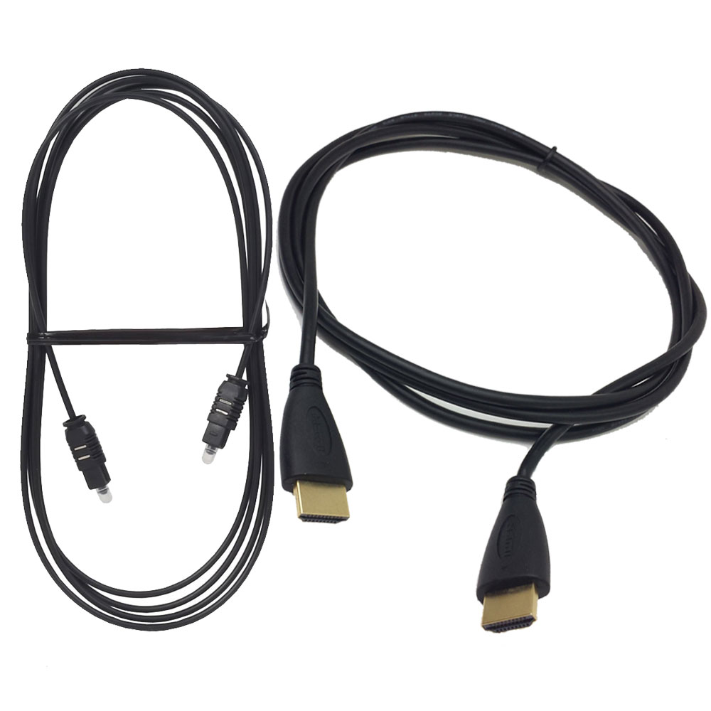 HDTV Cable Satalite Pack 6FT HDMI and 6FT Toslink Optical Digital Audio Cable eBay