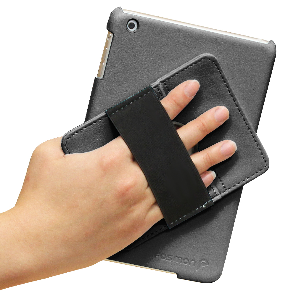Leather Case Stand w/ Strap For Apple iPad Mini/2 w/ Retina Display