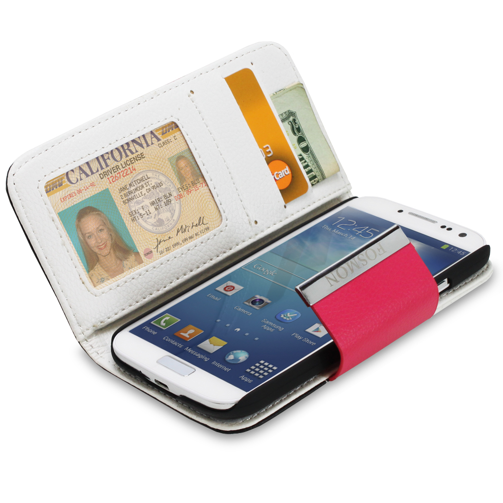 for samsung galaxy s iv s4 i9500 leather wallet folio flip for samsung galaxy s iv s4 i9500 leather wallet folio flip