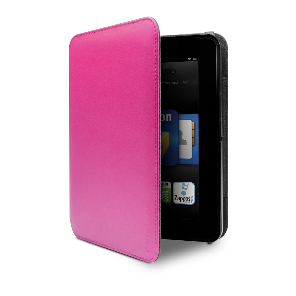Marware Axis Leather Folio Stand Case Cover for Amazon Kindle Fire HD 7" Pink eBay