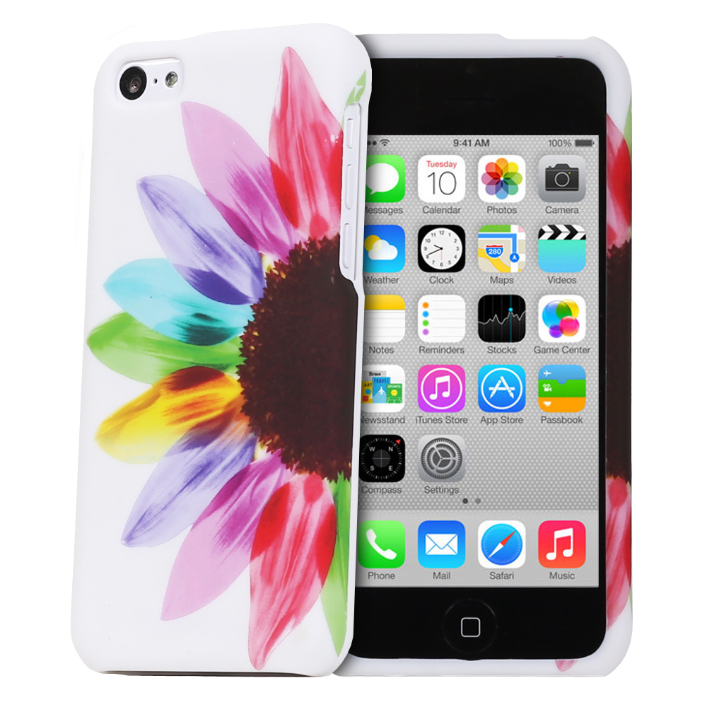 For Apple iPhone SE 5S 5 Cute Design Hard Rubber Slim Cell Phone Case