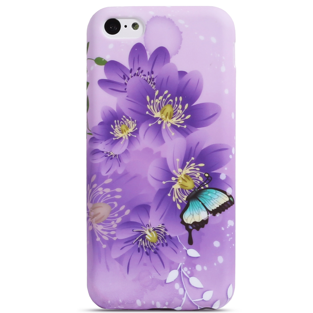 For Apple iPhone SE 5S 5 Color TPU Rubber Gel Soft Skin Case Cover