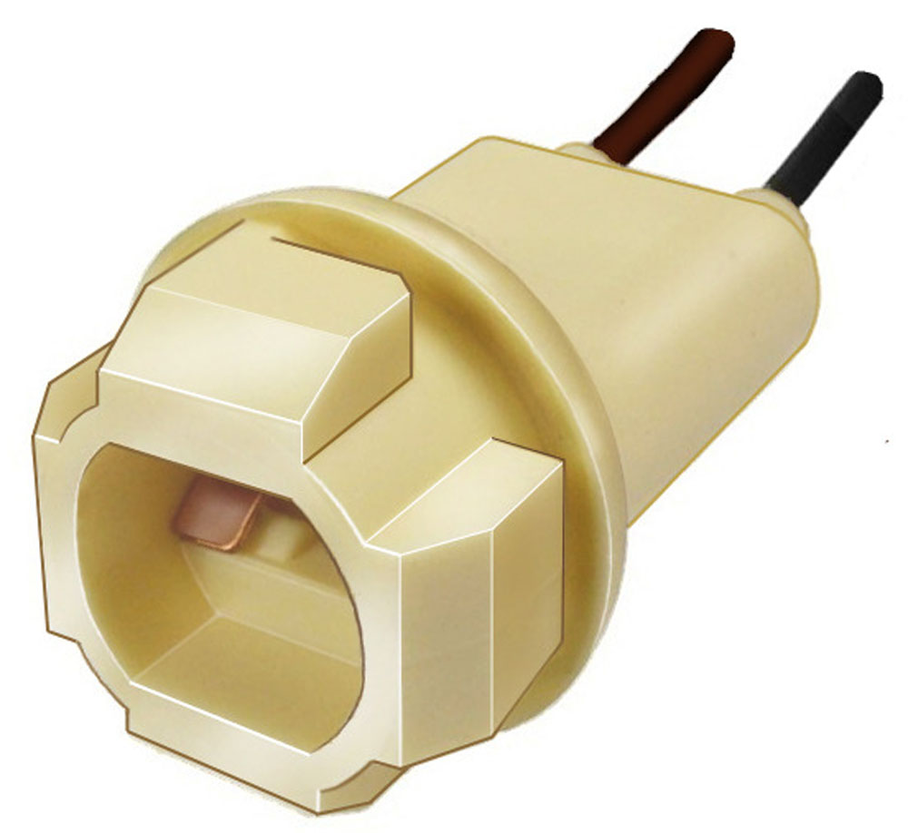 2 Pigtail Socket Assemblies Side Marker 194 194A eBay