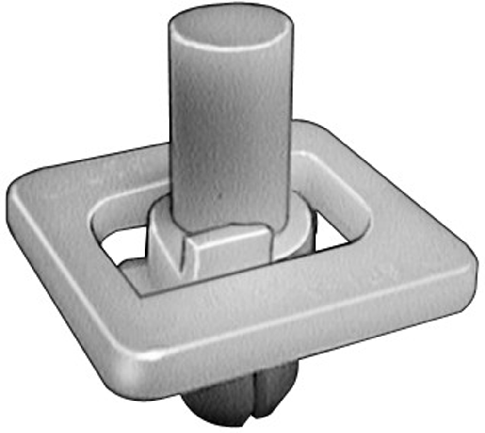 15 GM Front &amp; Rear Door Lower Moulding Clips 10261327