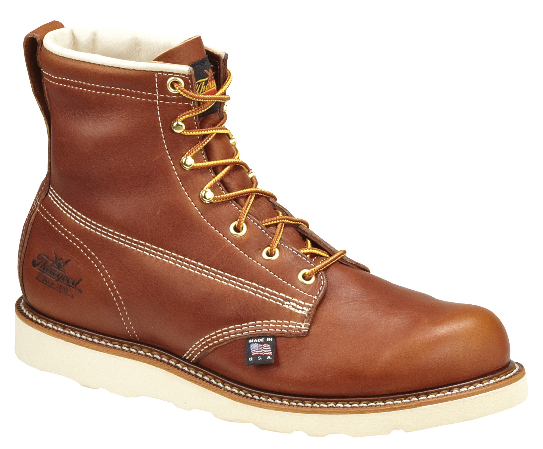 4e mens boots mens thorogood work boots 6 plain toe tanned leather 4e mens boots mens thorogood work boots 6 plain toe tanned leather