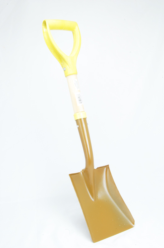 Stubby Square Flat Shovel Wood Handle Square Nose eBay
