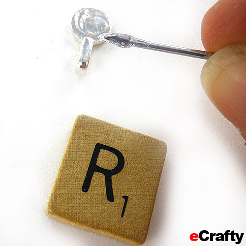 DIY Scrabble Tile Pendant Tutorial Easy to Personalize With Photos