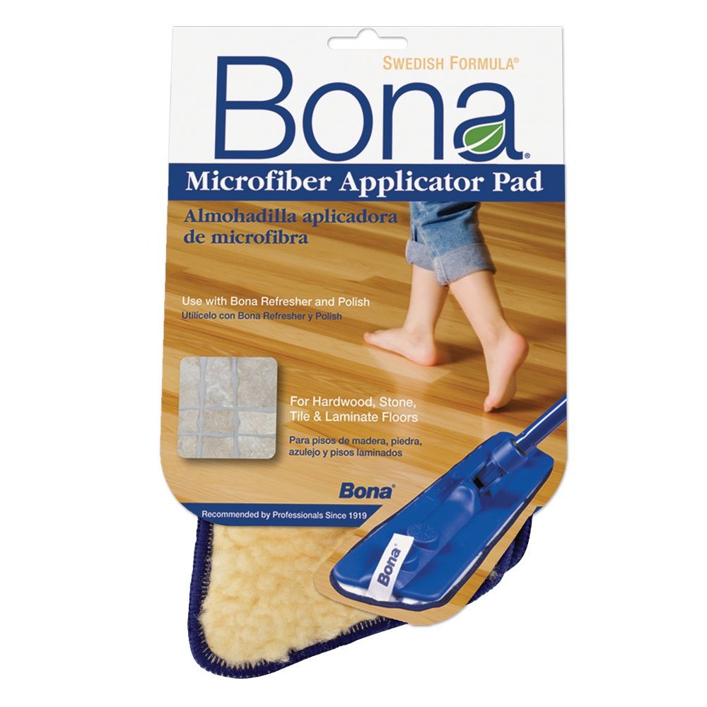 Bona Microfiber Applicator Pad Fits 4 in x 15 in Mop Head eBay