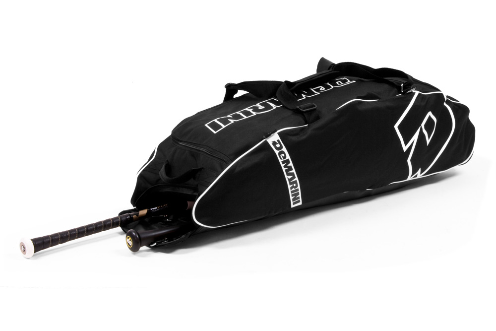 DeMarini Vendetta Wheeled Baseball Equipment Bat Bag Black eBay