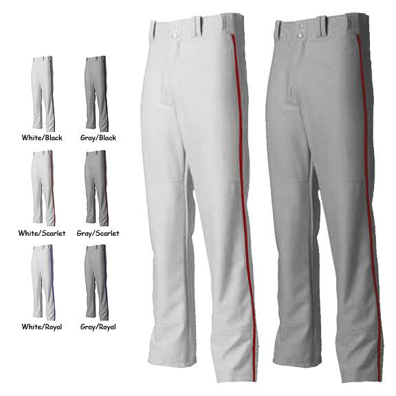 A4 Pro Style Open Bottom Baggy Cut Mens Baseball Pants eBay