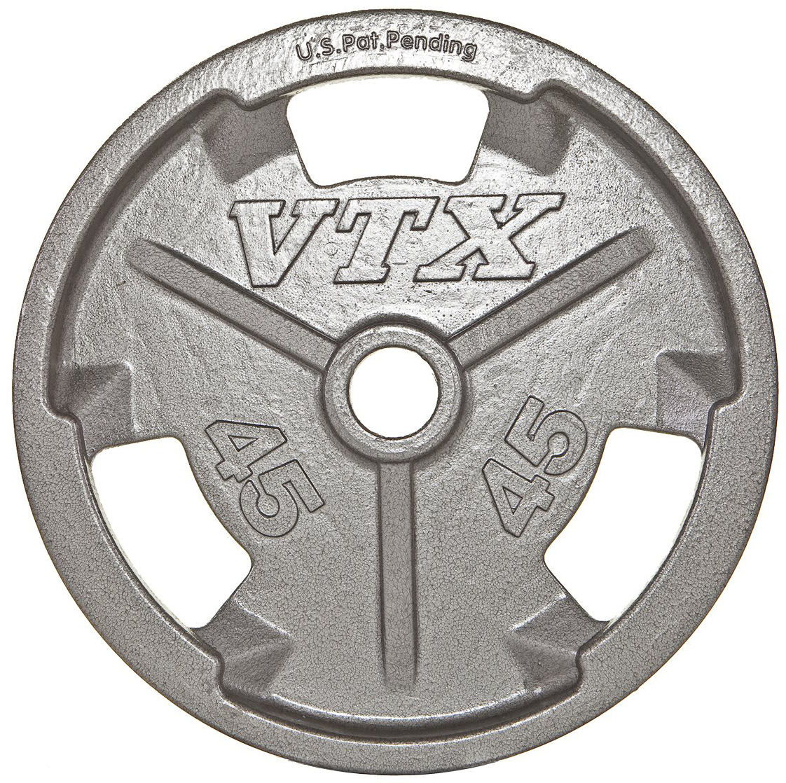 Troy Barbell & Fitness VTX Steel Olympic Sized Grip Plate Weight (45