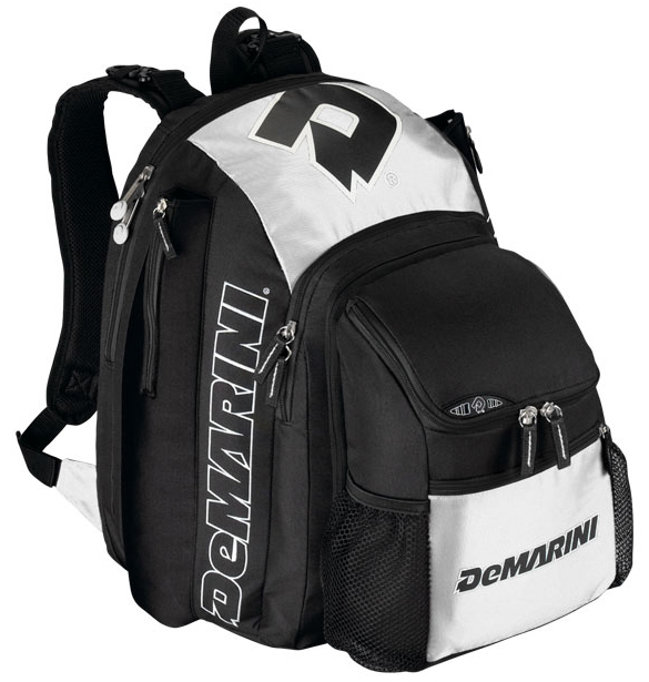 DeMarini Voodoo Baseball Softball Sports Backpack Bat Bag Silver eBay