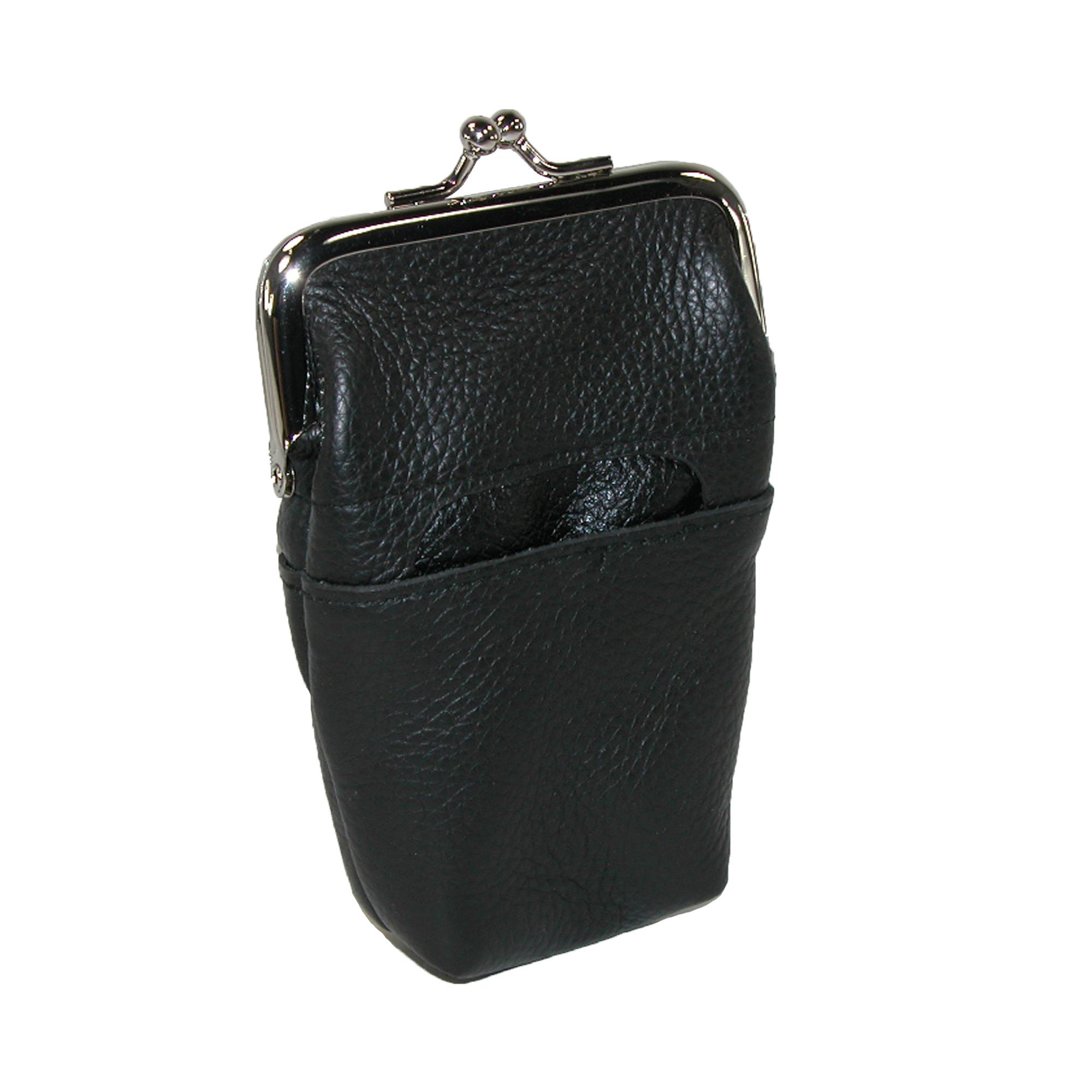 New Buxton Women's Leather Framed Cigarette Case Wallet eBay