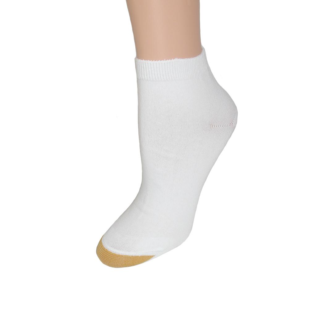 Gold Toe Women's Cotton Plus Size Quarter Ankle Sock (Pack of 6) Gold Toe Women's Cotton Plus Size Quarter Ankle Sock (Pack of 6)