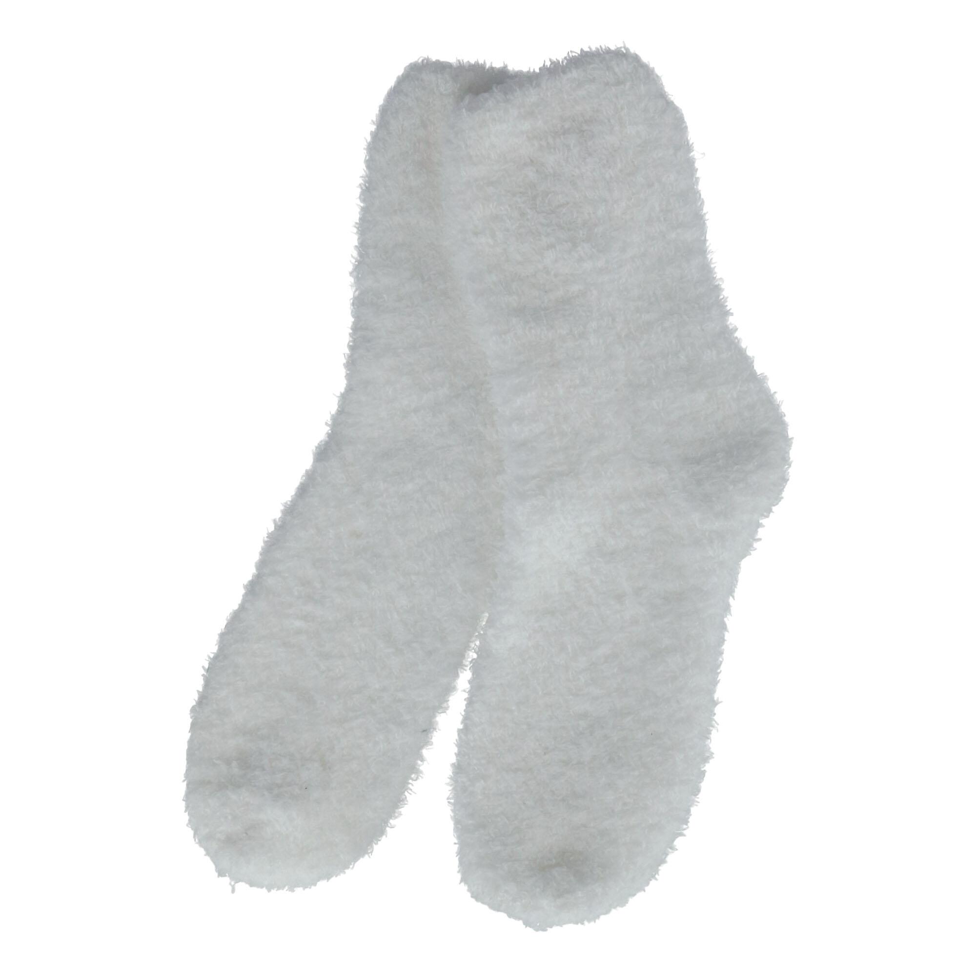 New em /& alfie Women/'s Patterned Plush Robe with Bonus Socks